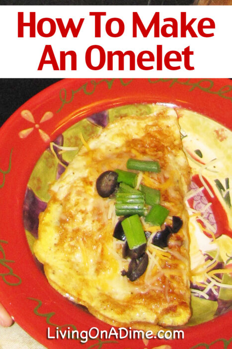 If you want to learn how to make an omelet this easy omelet recipe is delicious and makes it easy to craft restaurant-quality omelets at home!