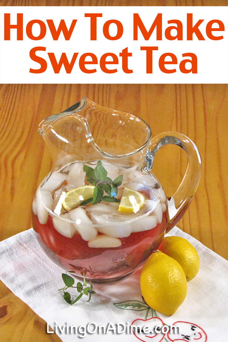 Easy Sweet Tea Recipe How To Make Sweet Tea!