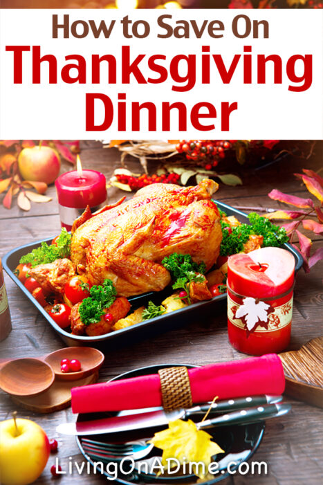Here are some easy ways to save money making your traditional Thanksgiving dinner this year! These easy tips make your Thanksgiving feast less expensive and reduce the stress!