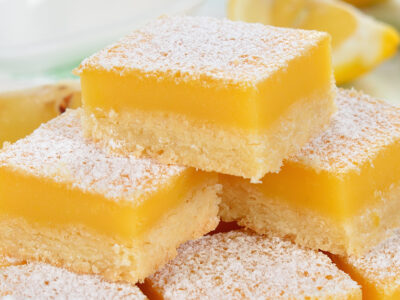 This cream cheese lemon bars recipe is a super easy lemon bars recipe that makes cool and delicious lemon bars great for any get-together!