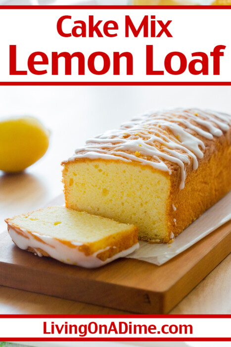 This Lemon Loaf cake mix recipe is a soft, moist, and delicious dessert, starting with a lemon cake mix and sour cream or Greek yogurt. It takes just minutes to mix and pop in the oven, making it perfect for a quick dessert, brunch, or afternoon treat. Top it with a sweet lemon glaze or enjoy it plain—either way, it’s irresistibly delicious and foolproof!
