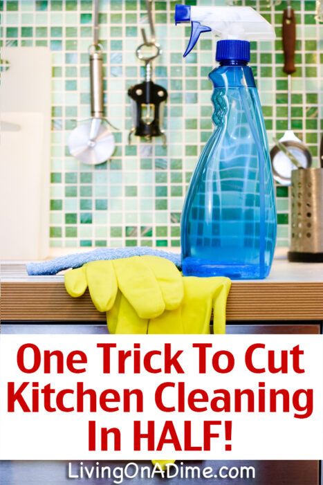 Here are some useful tips that will make cleaning easier in your kitchen and the rest of the house! Try them and save not only money but on cleaning aggravation!