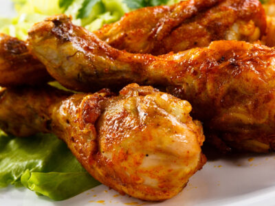 This maple glazed chicken recipe is one of our readers' favorite recipes, and for good reason! It is DELICIOUS!! It is quick and super easy to make with just 5 ingredients. I have made this chicken recipe for our family for years and my husband and the kids have always gobbled it up! I usually make some rice and a vegetable like broccoli to go with it, but you can serve it with any easy side and vegetable.