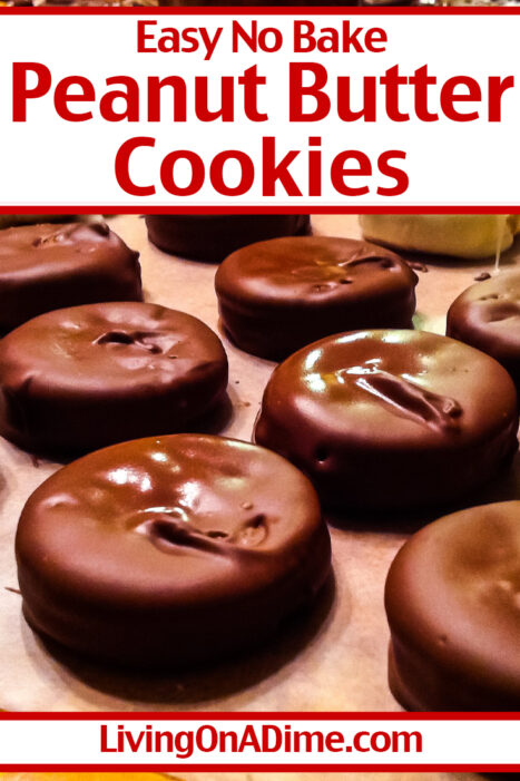 This no bake peanut butter cookie recipe is easy to make with no baking and just a few minutes' work. Easy enough that the kids can help! You'll also find some other cheap and easy summer treat recipes perfect for kids!