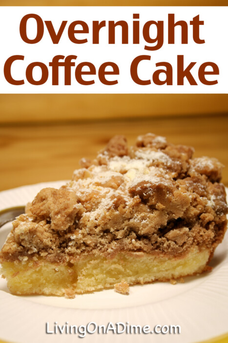 Wake up to a delicious, homemade treat with this super easy Overnight Coffee Cake! Just mix a few simple ingredients, pop the batter in the fridge, and, bake to perfection in the morning. Perfect for breakfast or brunch, this make-ahead coffee cake lets you enjoy a cozy, sweet start to the day without the morning fuss.