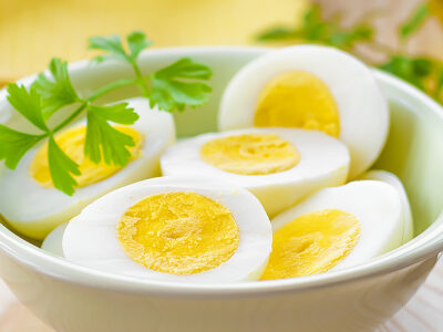 Here's an easy hard boiled eggs recipe to make the perfect hard boiled eggs that are super easy to peel! For years I tried every method known to man. Then I found out the secret!