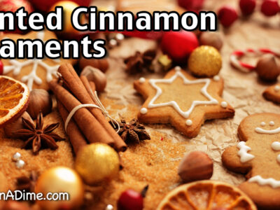 This scented cinnamon ornaments recipe makes delightful ornaments with a special Christmas smell that will bring a pleasant atmosphere to your home this holiday season!