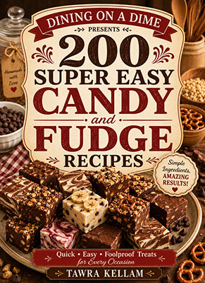 Super Easy Candy And Fudge Recipes Book from Living On A Dime