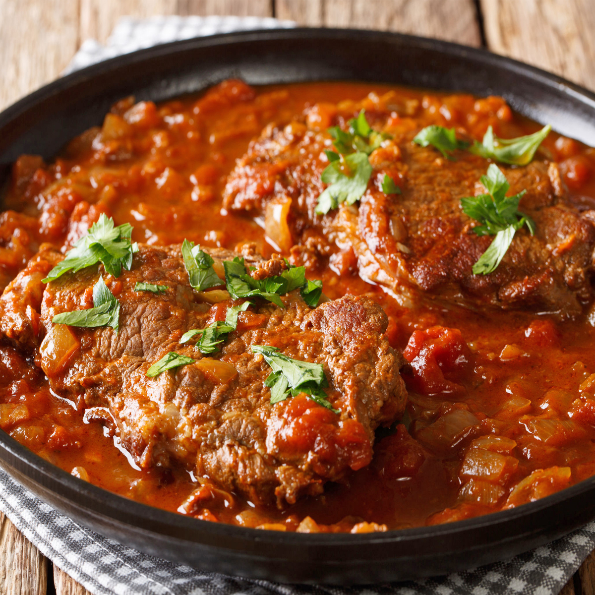 Easy Crockpot Swiss Steak Recipe