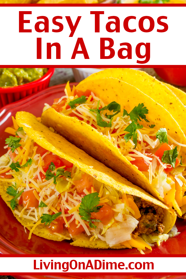 Tacos In a Bag Recipe Living On A Dime