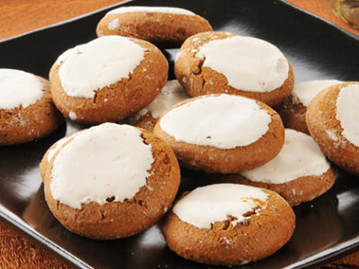 This gingerbread cookies recipe tastes great any time of year but the smell of gingerbread can really start getting you in the mood for the holidays now!