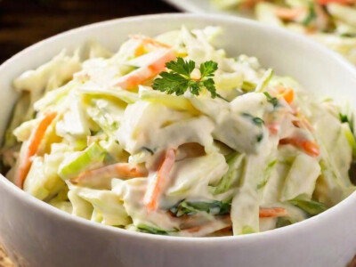 This easy zucchini slaw transforms garden-fresh zucchini into a delicious coleslaw. With just four simple ingredients, you can whip it up in no time and make the most of your zucchini harvest!